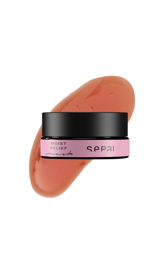 Sepai - Moist Relief – Masque Gel Hydratant à la Rose & au Gui