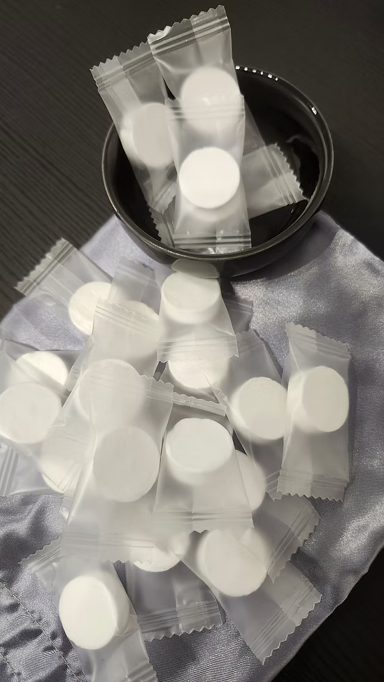 Masque compressé emballé de 30x