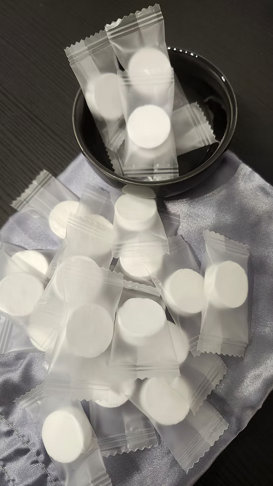 Masque compressé emballé de 30x