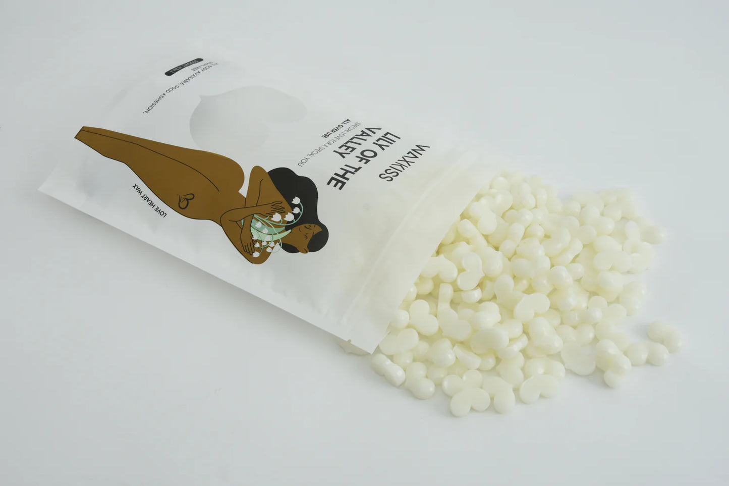 LAB - Waxkiss – Perles de cire Love Heart - Shimmer