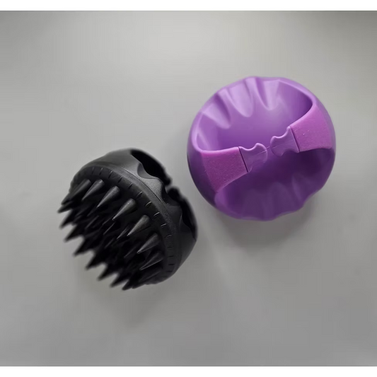 Brosse de massage capillaires
