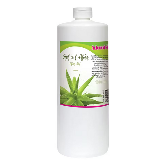 Gel à l'aloes - Post épilatoire 1litre