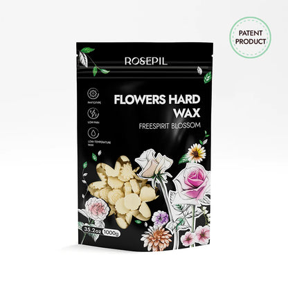 LAB - Waxkiss - Rosepil – Cire Dure en Forme de Fleur