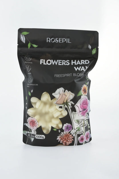 LAB - Waxkiss - Rosepil – Cire Dure en Forme de Fleur