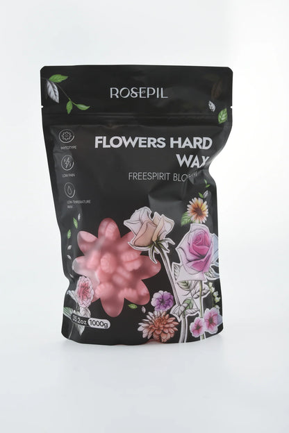 LAB - Waxkiss - Rosepil – Cire Dure en Forme de Fleur
