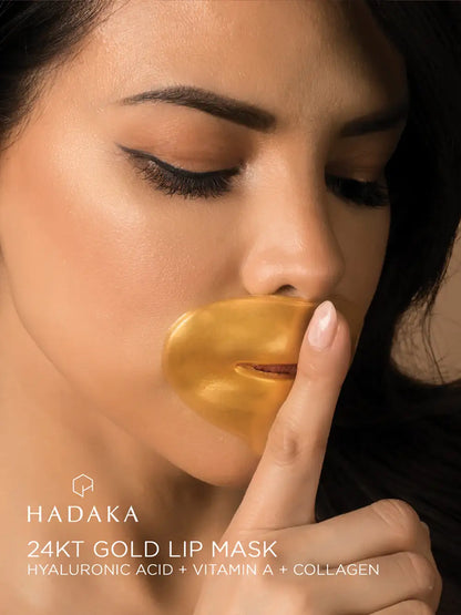 Masque lèvres en OR 24 carats - Hadaka
