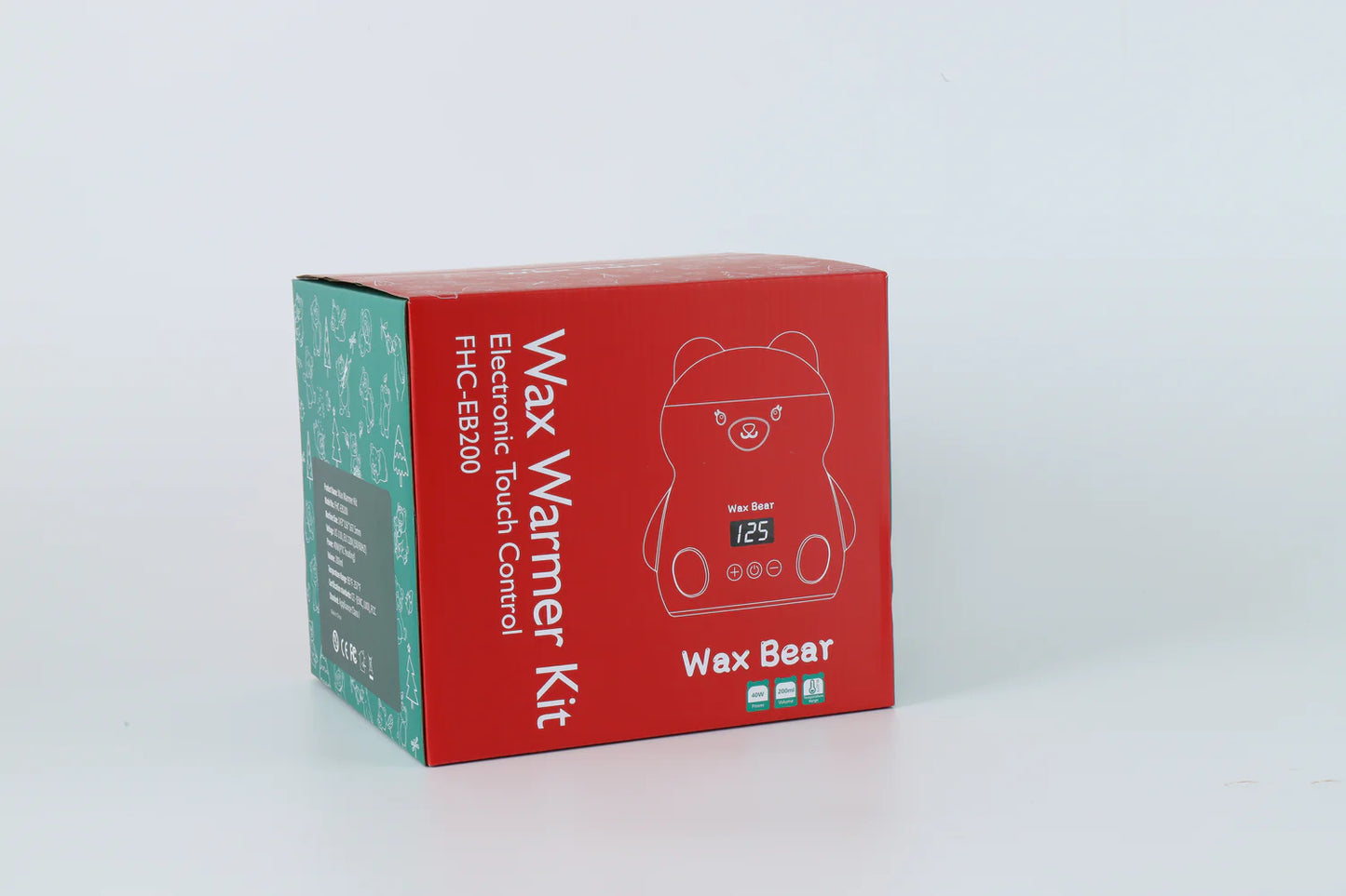 LAB - Waxkiss - Kit Chauffe-Cire Ourson