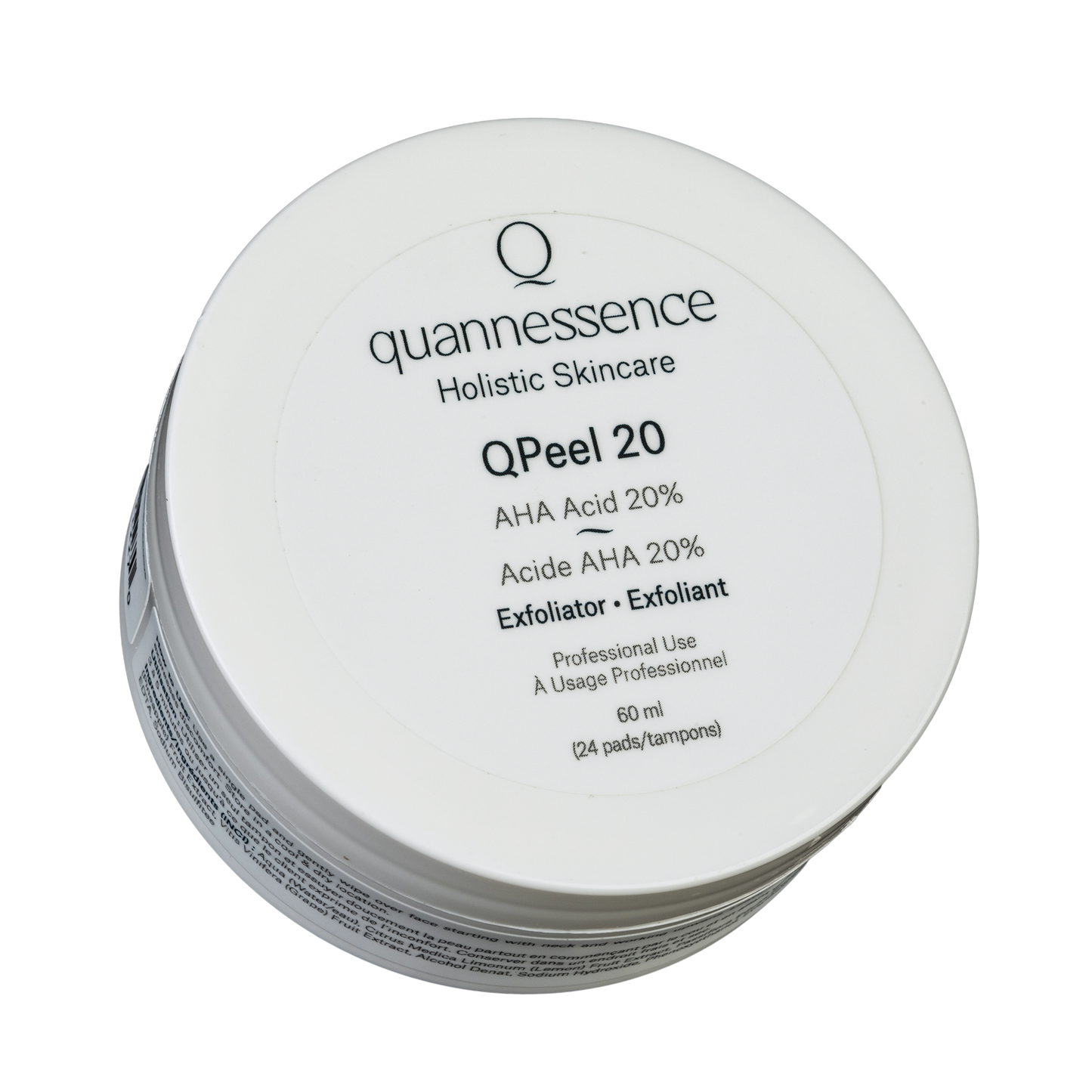 ?CABINE - QPeel - 20 AHA Acide 20% - 24 Tampons