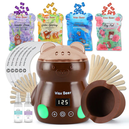 LAB - Waxkiss - Kit Chauffe-Cire Ourson