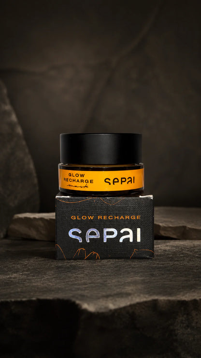 Sepai - Glow Recharge – Masque Nourrissant au Jasmin & Camu-Camu