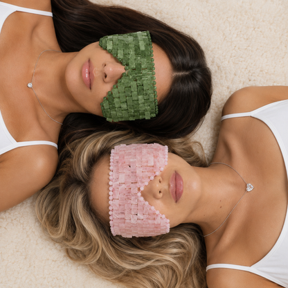 Masque yeux en pierre