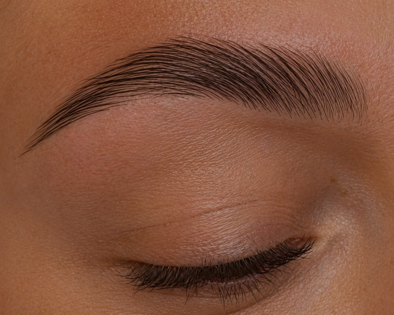 Lamination et teinture des sourcils