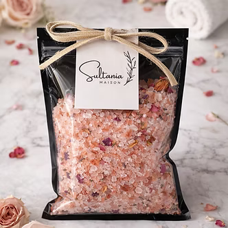 Sels de bain sensoriels - Maison Sultania